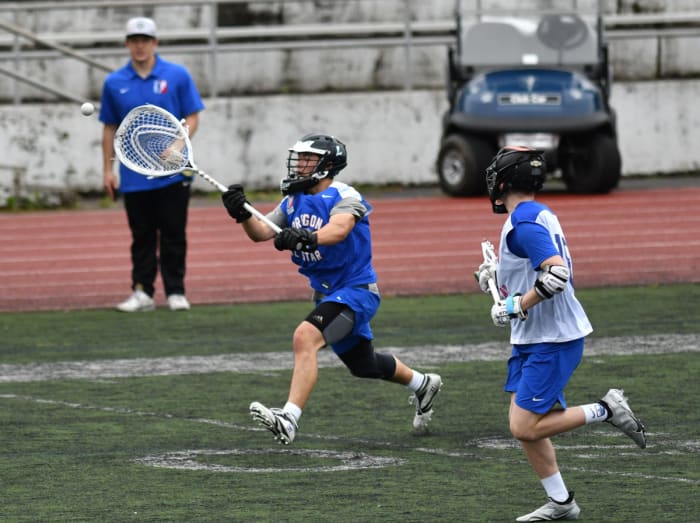 Oregon high school boys lacrosse 2022 all star game Taylor Balkom 41